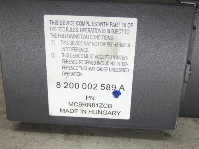 Chargeur CD RENAULT GRAND SCENIC 2 PHASE 1 Diesel