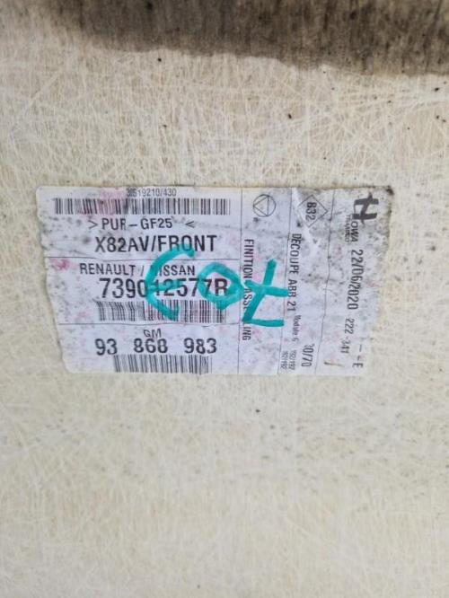 Ciel de toit RENAULT TRAFIC 3 COURT PHASE 2 Diesel