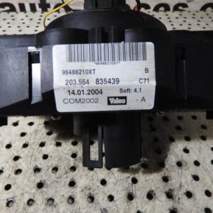 Com (Bloc Contacteur Tournant+Commodo Essuie Glace+Commodo Phare) CITROEN C3 1 PHASE 1 Diesel