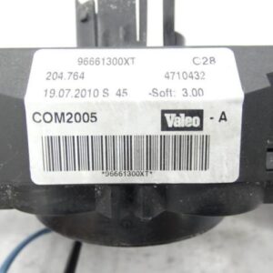 Com (Bloc Contacteur Tournant+Commodo Essuie Glace+Commodo Phare) PEUGEOT 207 PHASE 1 Diesel