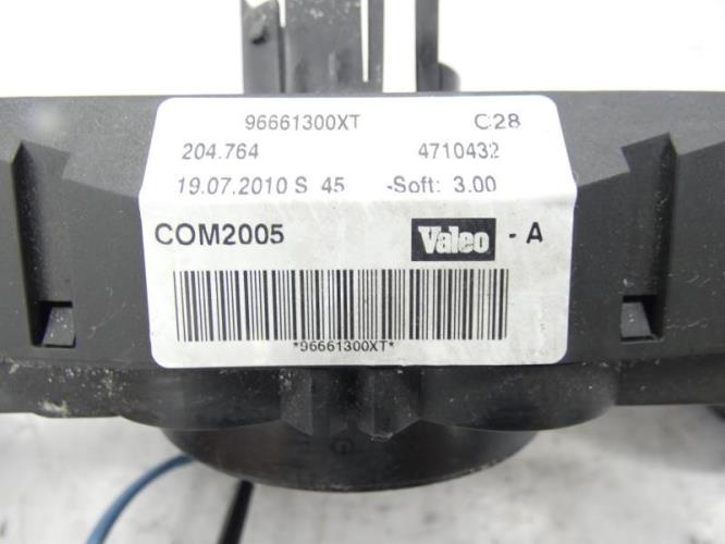 Com (Bloc Contacteur Tournant+Commodo Essuie Glace+Commodo Phare) PEUGEOT 207 PHASE 1 Diesel