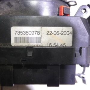 Com (Bloc Contacteur Tournant+Commodo Essuie Glace+Commodo Phare) FIAT PANDA 2 PHASE 1 Essence