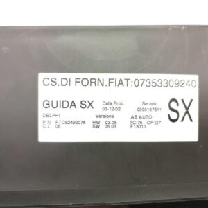 Commande chauffage ALFA ROMEO 147 PHASE 1 Diesel