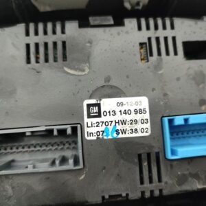 Commande chauffage OPEL ZAFIRA A PHASE 2 Diesel