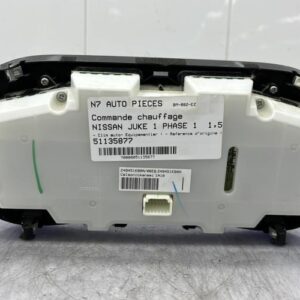 Commande chauffage NISSAN JUKE 1 PHASE 1 Diesel