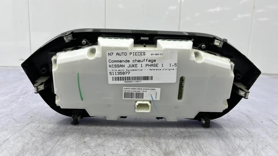 Commande chauffage NISSAN JUKE 1 PHASE 1 Diesel