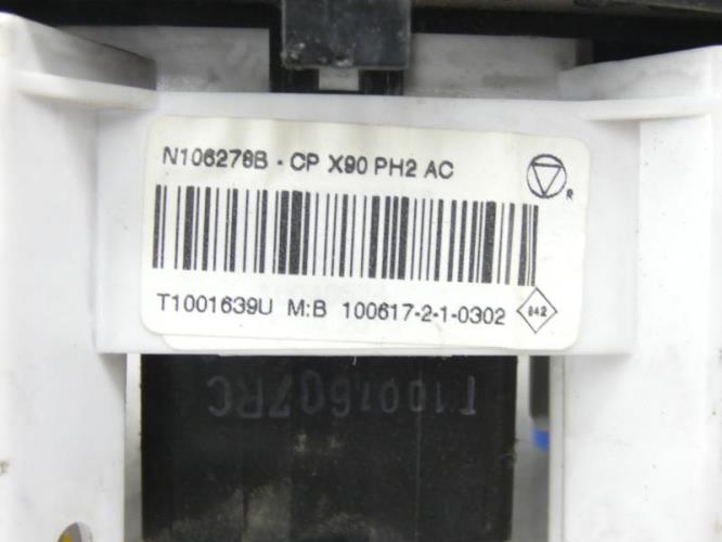 Commande chauffage DACIA DUSTER 1 PHASE 1 Diesel