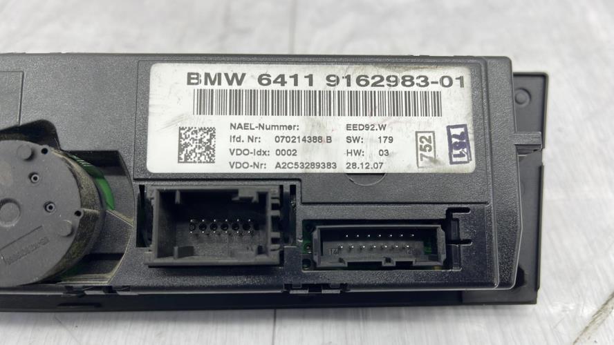 Commande chauffage BMW SERIE 1 E87 PHASE 2 Diesel