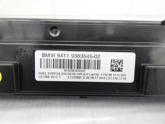 Commande chauffage BMW SERIE 3 F34 GRAN TURISMO PHASE 1