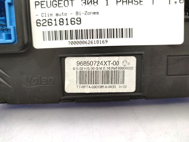 Commande chauffage PEUGEOT 308 1 PHASE 1 Diesel