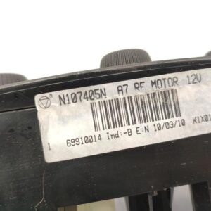 Commande chauffage PEUGEOT 207 PHASE 2 Diesel