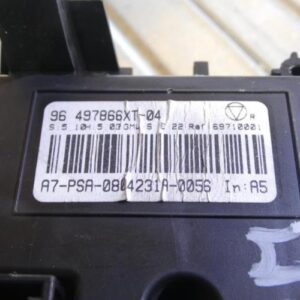Commande chauffage PEUGEOT 207 PHASE 1 Diesel
