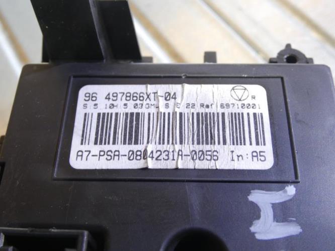 Commande chauffage PEUGEOT 207 PHASE 1 Diesel