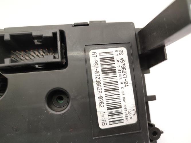 Commande chauffage PEUGEOT 207 PHASE 1 Diesel