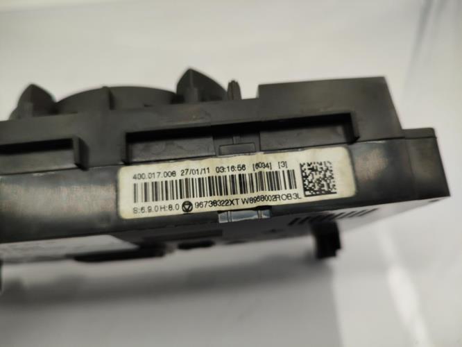 Commande chauffage PEUGEOT 3008 1 PHASE 1 Diesel