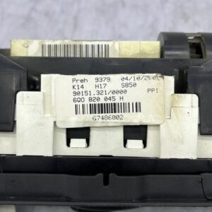 Commande chauffage VOLKSWAGEN POLO 4 PHASE 2 Diesel
