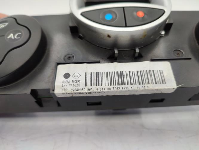 Commande chauffage RENAULT MEGANE 2 PHASE 1 Essence