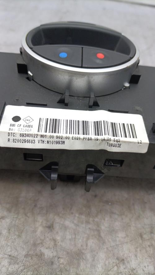 Commande chauffage RENAULT CLIO 3 PHASE 1 Diesel