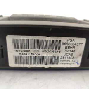 Commande chauffage CITROEN C4 1 PHASE 1 COUPE Diesel