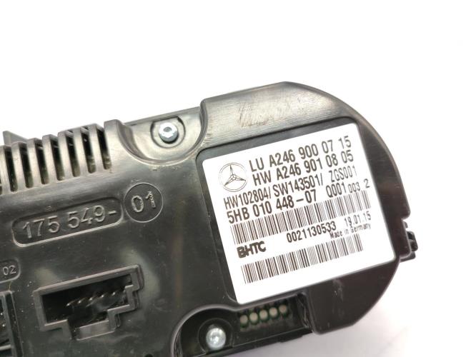 Commande chauffage MERCEDES CLASSE A 176 PHASE 1 Diesel