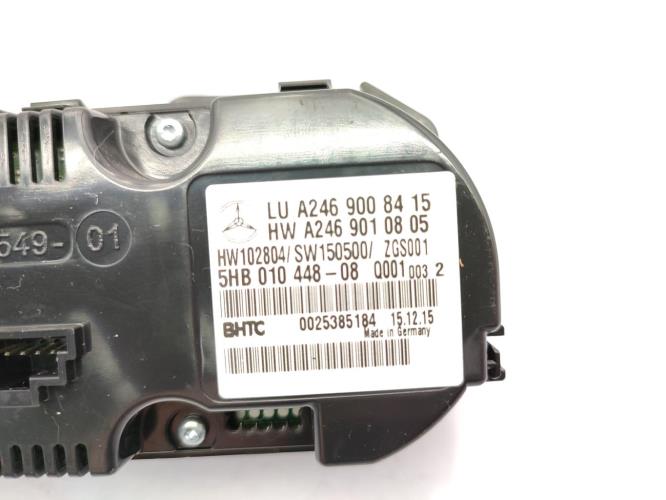 Commande chauffage MERCEDES CLASSE CLA 117 SHOOTING BREAK Essence