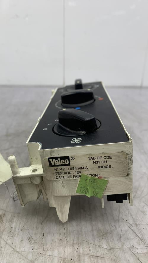 Commande chauffage CITROEN BERLINGO 1 PHASE 1 Diesel