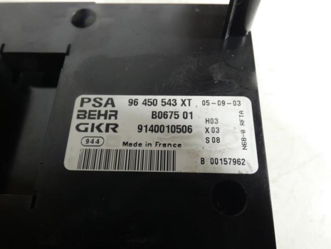 Commande chauffage CITROEN XSARA PICASSO PHASE 1 Diesel