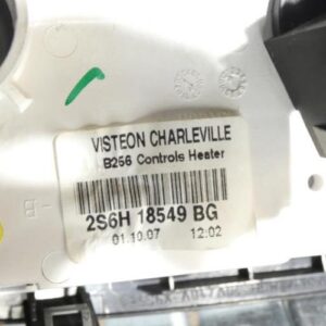Commande chauffage FORD FIESTA 5 PHASE 1 Diesel
