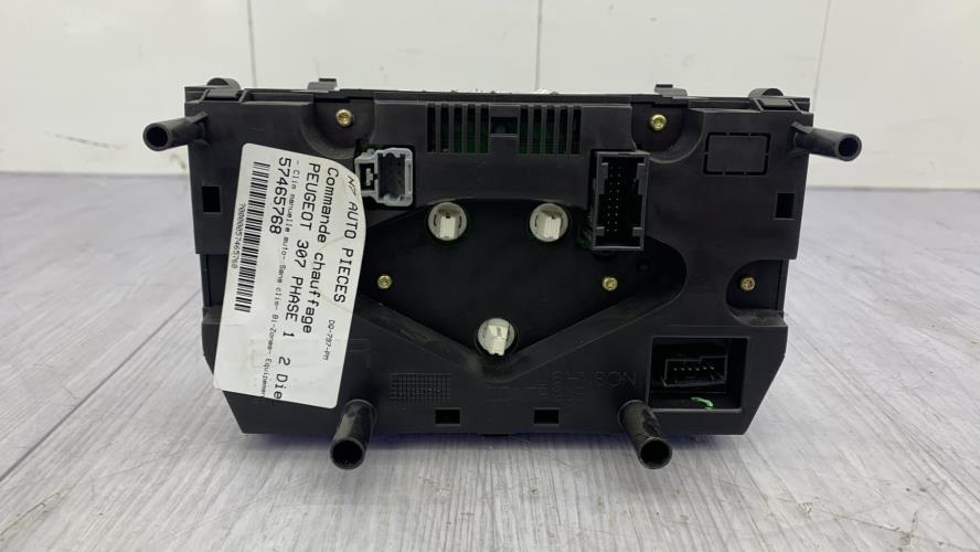 Commande chauffage PEUGEOT 307 PHASE 1 Diesel