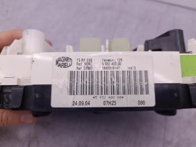 Commande chauffage PEUGEOT 307 PHASE 1 Diesel