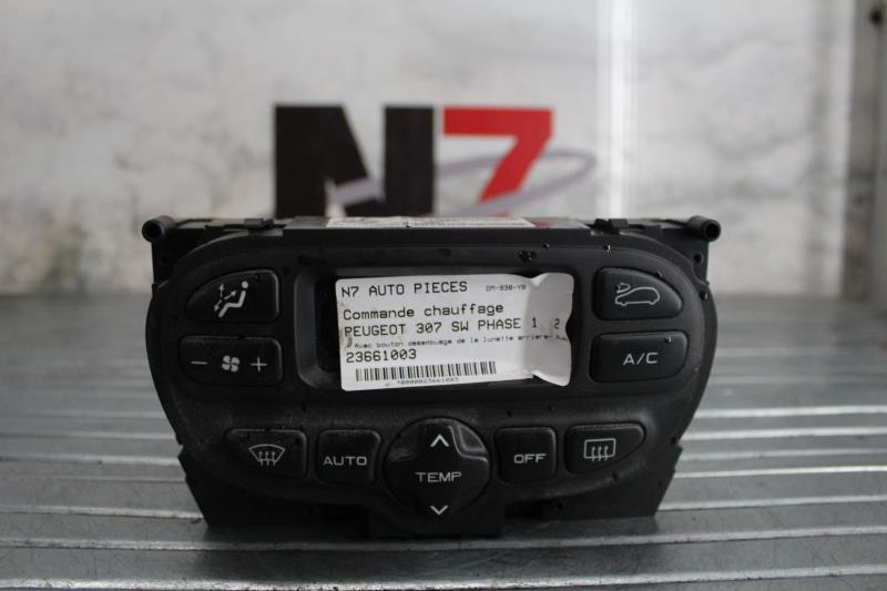 Commande chauffage PEUGEOT 307 PHASE 1 BREAK Diesel