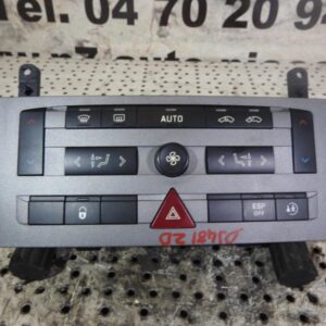 Commande chauffage PEUGEOT 407 PHASE 1 Diesel