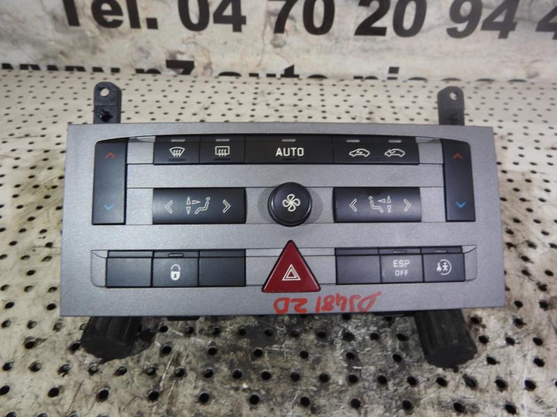 Commande chauffage PEUGEOT 407 PHASE 1 Diesel