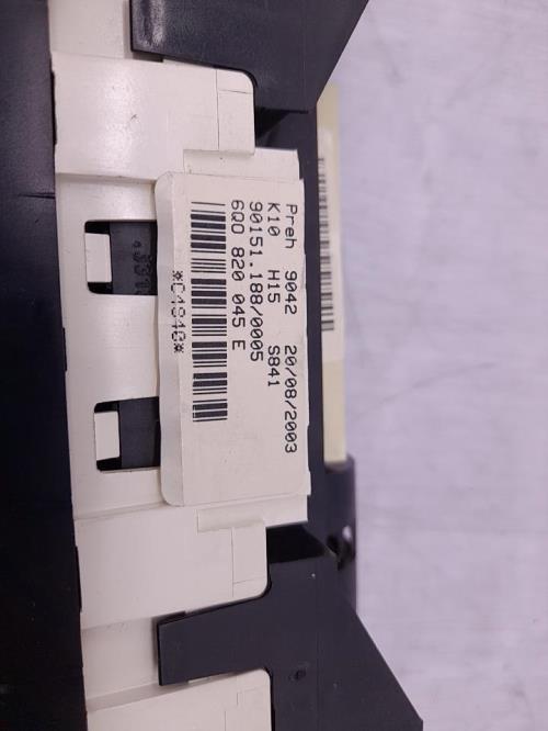 Commande chauffage VOLKSWAGEN POLO 4 PHASE 1 Diesel