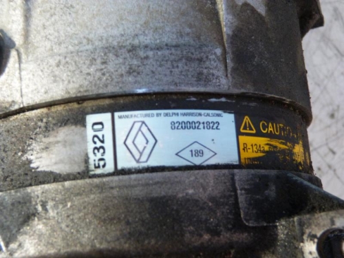 Compresseur clim RENAULT LAGUNA 2 PHASE 1 BREAK Diesel