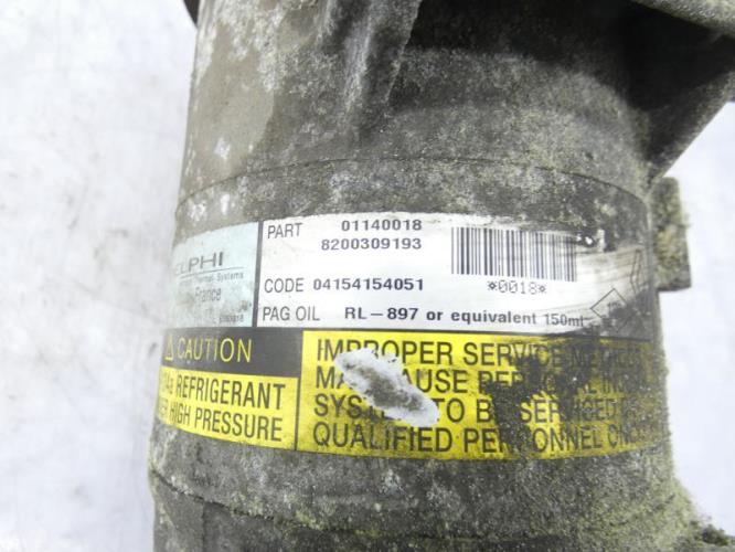 Compresseur clim RENAULT SCENIC 2 PHASE 1 Diesel