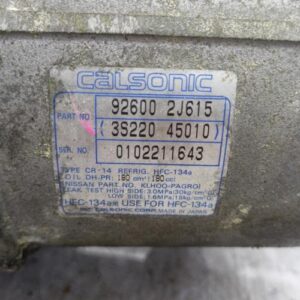 Compresseur clim NISSAN PRIMERA 2 PHASE 1 BREAK Diesel