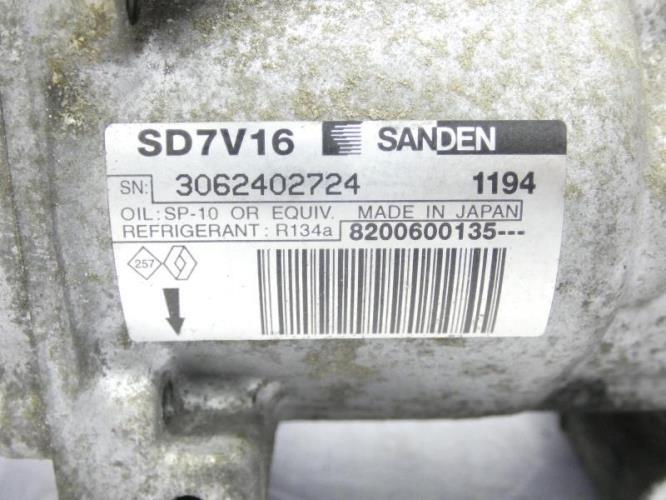 Compresseur clim DACIA LOGAN MCV 1 PHASE 1 BREAK Diesel