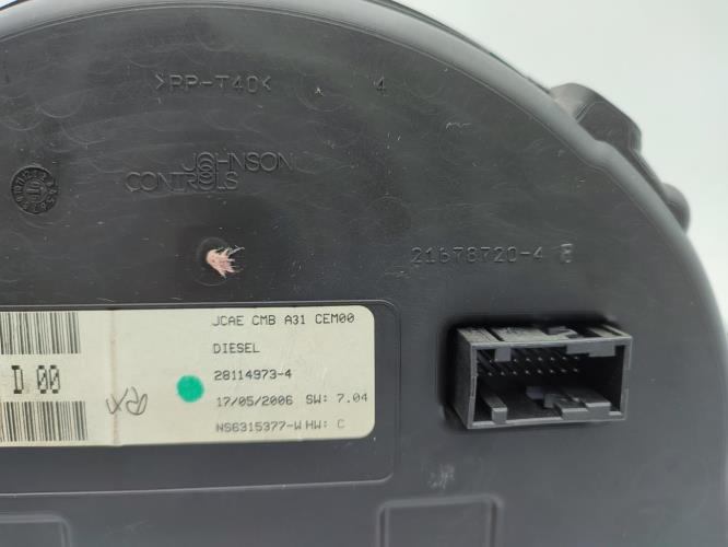 Compteur CITROEN C3 1 PHASE 1 Diesel