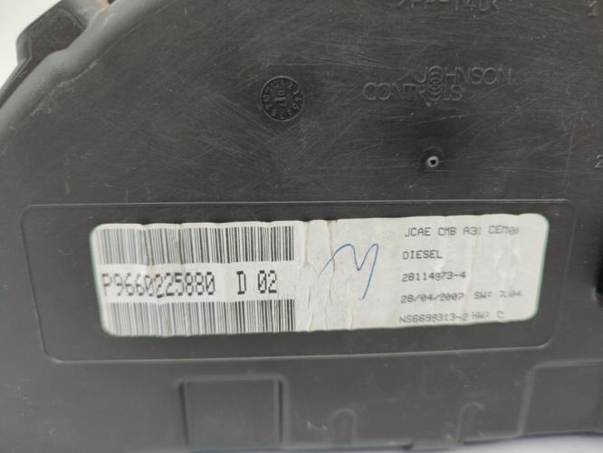 Compteur CITROEN C3 1 PHASE 2 Diesel