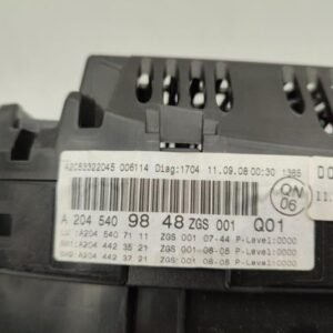 Compteur MERCEDES CLASSE C 204 PHASE 1 BREAK Diesel
