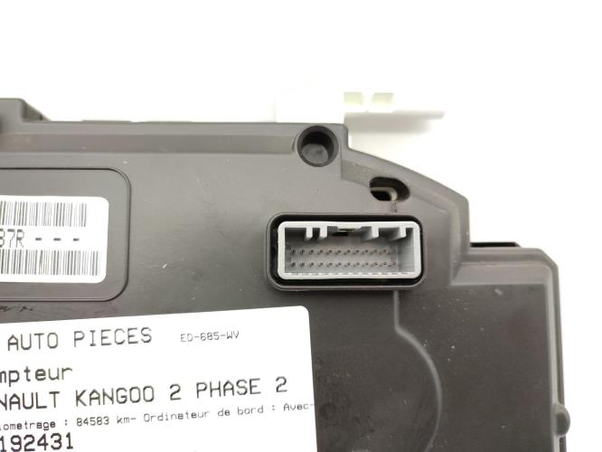Compteur RENAULT KANGOO 2 PHASE 2 Diesel