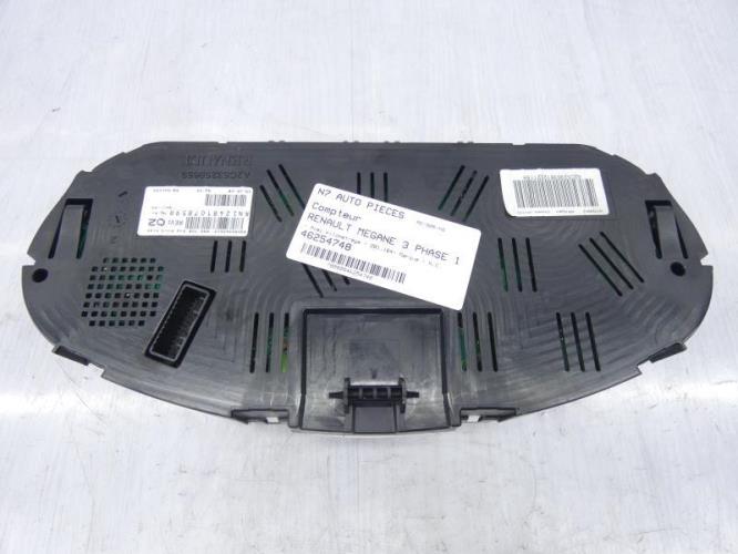 Compteur RENAULT MEGANE 3 PHASE 1 Diesel