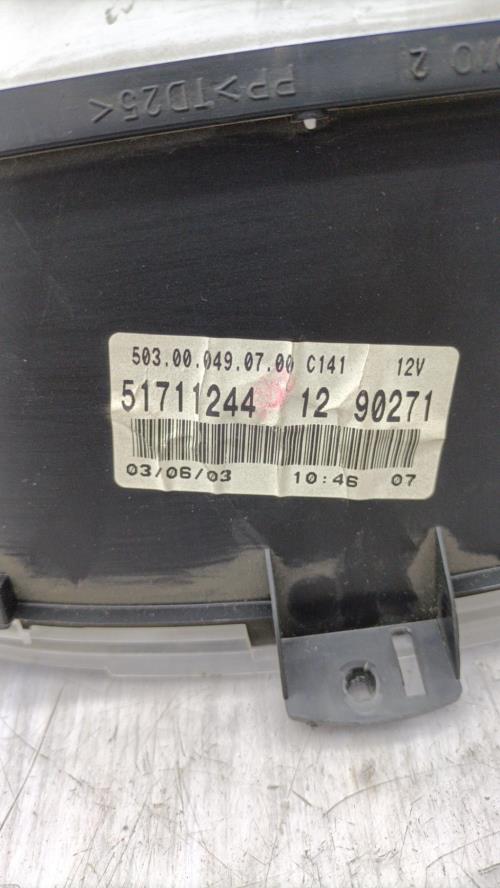 Compteur FIAT PANDA 2 PHASE 1 Essence