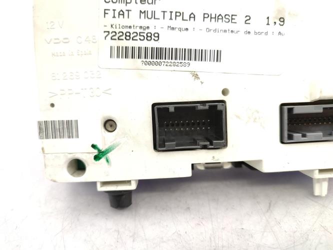 Compteur FIAT MULTIPLA PHASE 2 Diesel