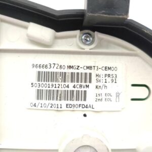 Compteur PEUGEOT 206+ Diesel