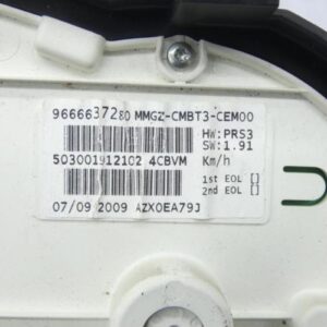 Compteur PEUGEOT 206+ Diesel