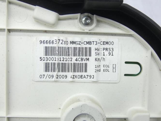 Compteur PEUGEOT 206+ Diesel