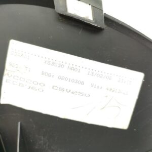 Compteur PEUGEOT 206 PHASE 1 Diesel