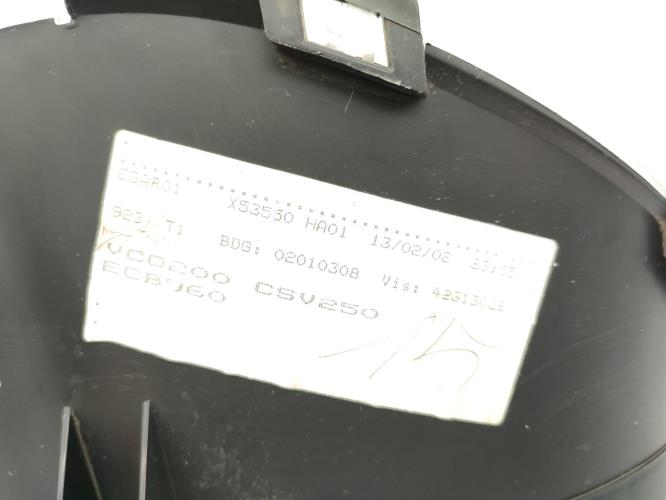 Compteur PEUGEOT 206 PHASE 1 Diesel